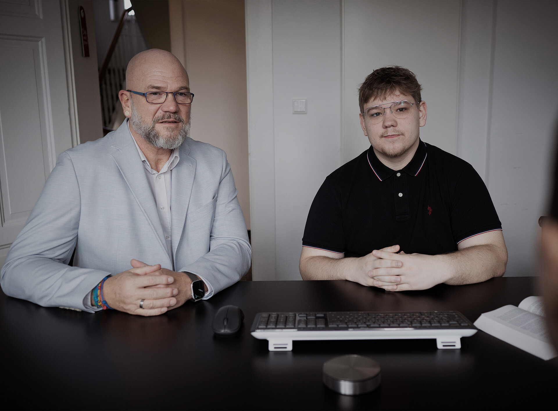 Gespräch zwischen Mitarbeitern